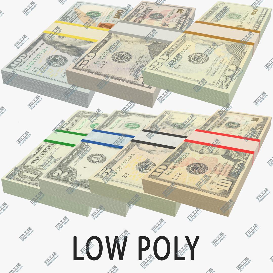 images/goods_img/202105073/Low Poly Dollars Bills Stacks Collection V1 3D model/1.jpg